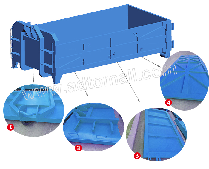 waste recycling bins product images